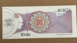 PROBEDRUCK  SPECIMEN 10 ECU 1992 ( MÜNICH )  UNC.