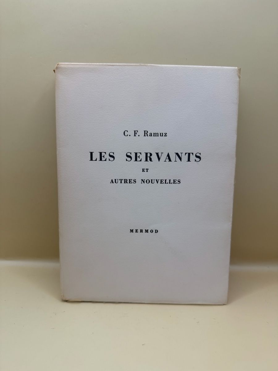Bücher: C.F. Ramuz Les Servants EO 1946 N°1709 Mermod – Gebraucht aus Genève von sho_67qj