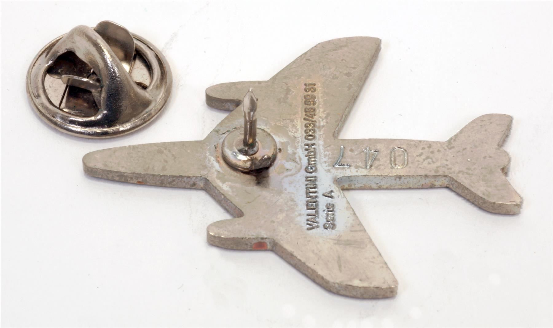 Schweizer Armee Plaketten & Abzeichen: Swiss Air Force-Pin Hunter Nr.047 Rare – Gebraucht aus Bassersdorf von Sugo 1