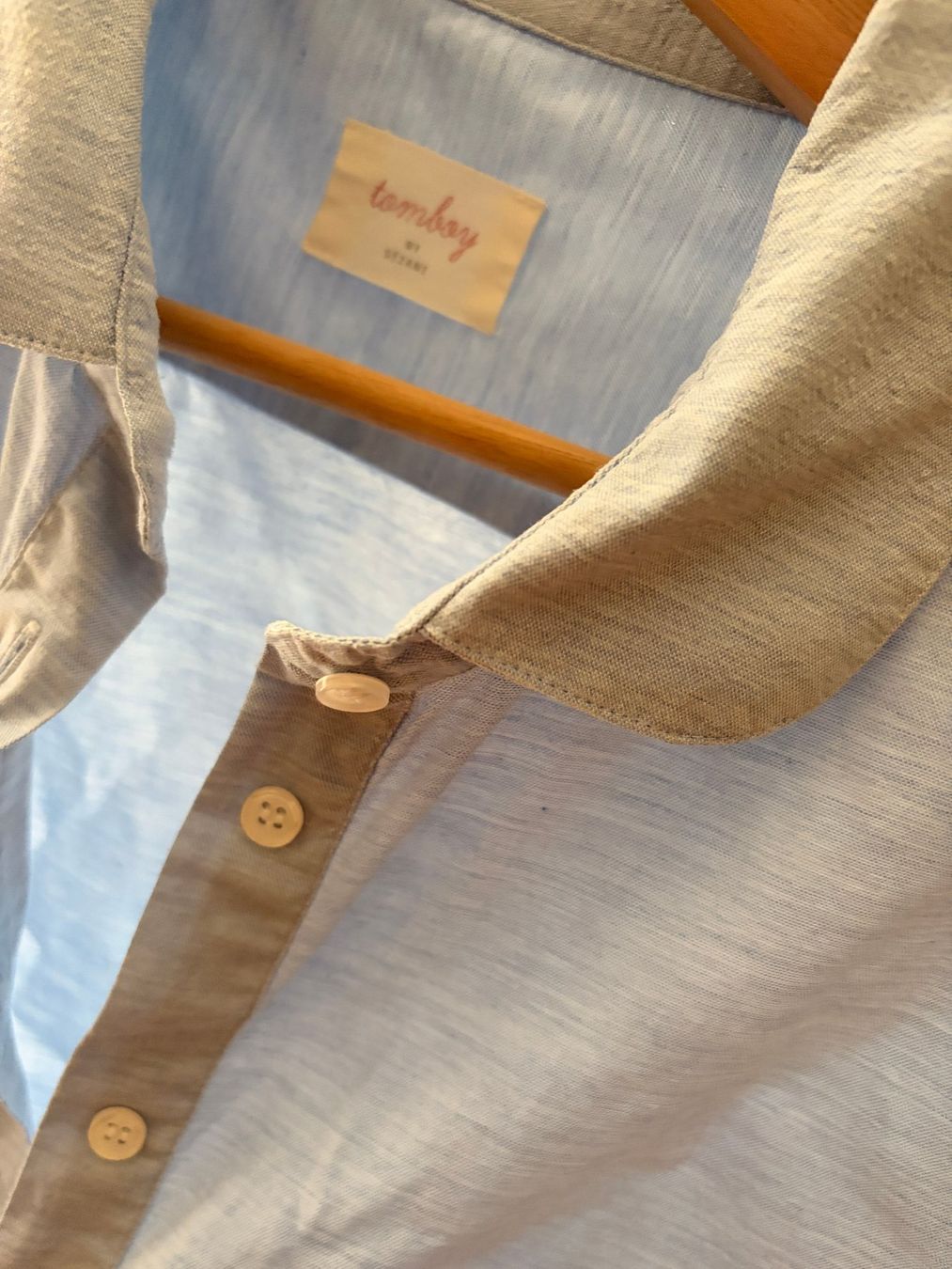 Sezane Chemisiers: Hemdbluse hellblau Grösse 36 / S Sezane Tomboy – D'occasion à Zürich par lel_m7wy 4