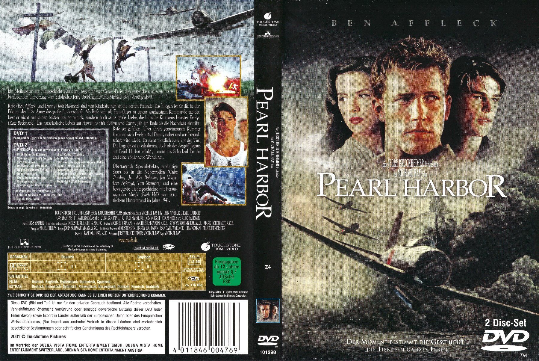 Tutti i DVDs: Pearl Harbor (2001) – Usato da Zürich venduto da Cineasten