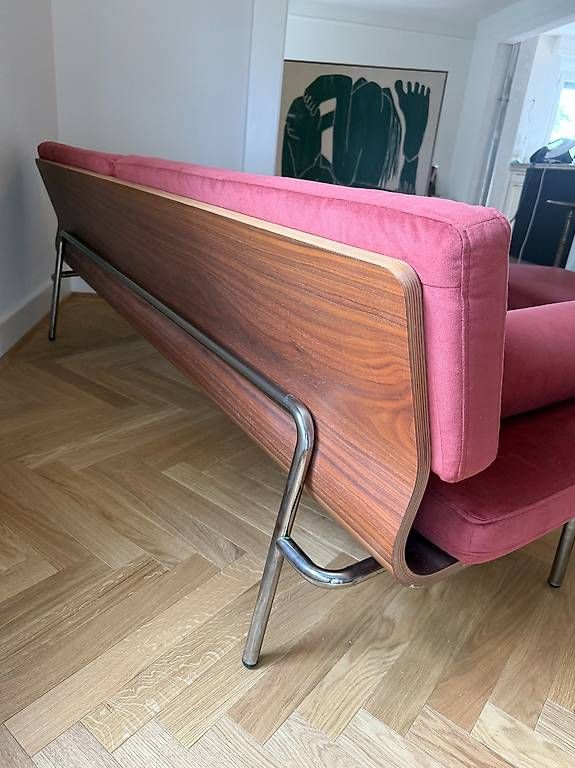 Divani: Atelier Pfister BARBERÊCHE Designsofa + Hocker – Usato da Schlieren venduto da Baberon 2