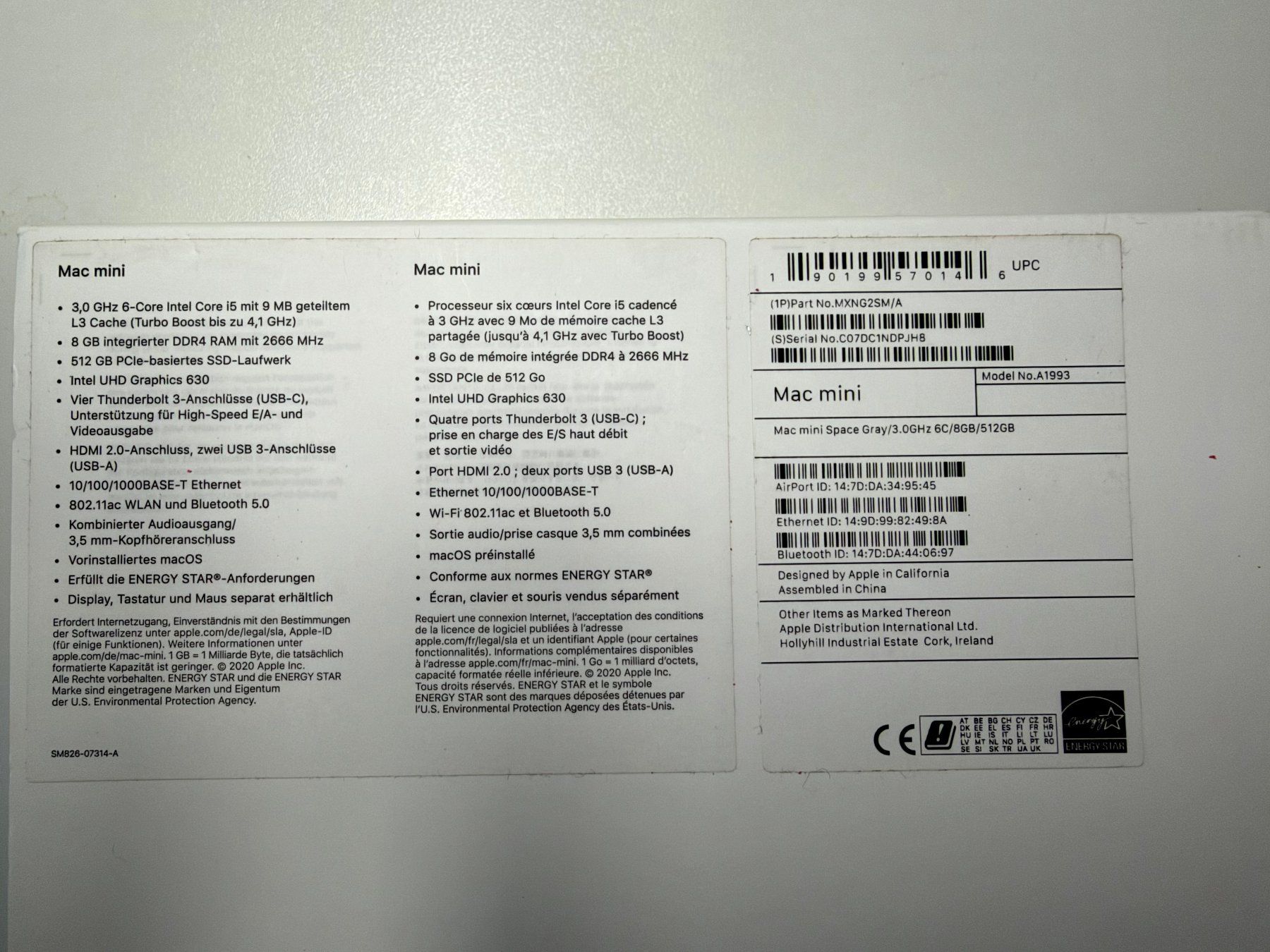 Apple PC: Mac Mini Intel i5 / 512GB – Usato da Geuensee venduto da Zecki72 1