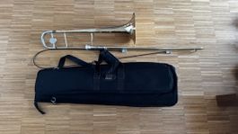 Posaune mit Tasche