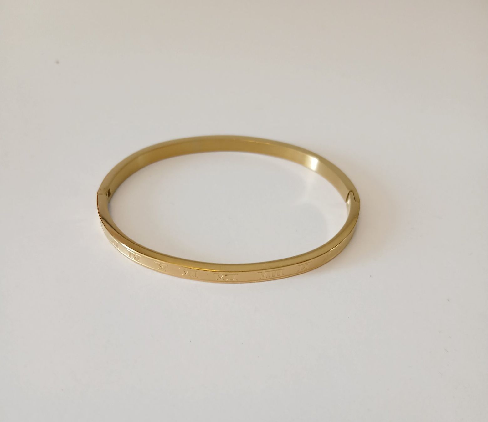 Bracciali & Braccialetti: Armreif mit röm. Zahlen – Nuovo (secondo la descrizione) da Birsfelden venduto da coccobello03 1