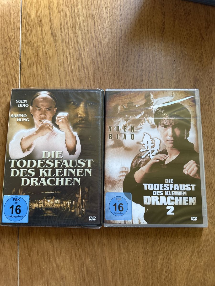 Tutti i DVDs: Die Todesfaust des kleinen Drachen 1-2 DVD, OVP￼ – Nuovo e nell'imballaggio originale da Benken ZH venduto da Audi-erich