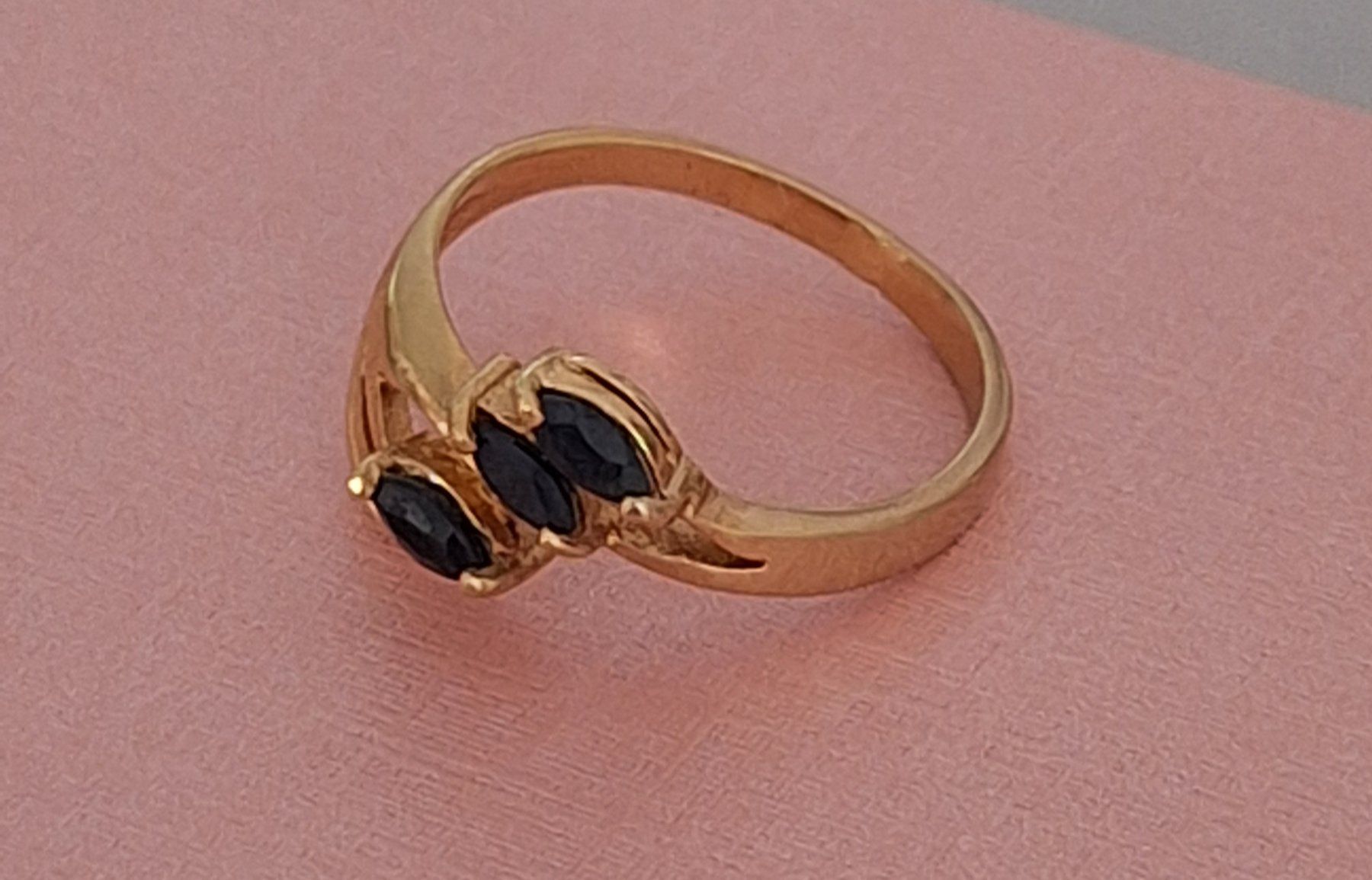 Anelli: Zarter Jugendstil Ring Vergoldet – Usato da Kerzers venduto da ExpressoTerreno 1