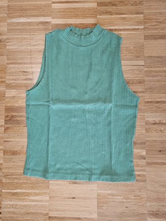 Top in Grün, 100% Baumwolle, Grösse M