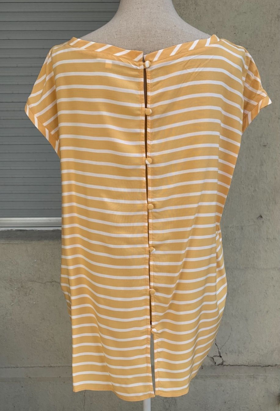 Opus Top: Superbe top rayé 100%viscose OPUS ouvert dans le dos t.42 – Nuovo (secondo la descrizione) da Martigny venduto da only__you 1