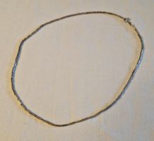 Vintage Kette spezielle Gliederkette Silber 925 FBM 46cm