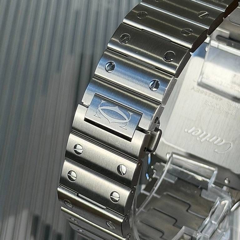 Uhren: Cartier Santos L Green WSSA0062 – Gebraucht aus Genève von minty.watches 8