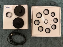 Oura Ring 3. Generation silber Grösse 11