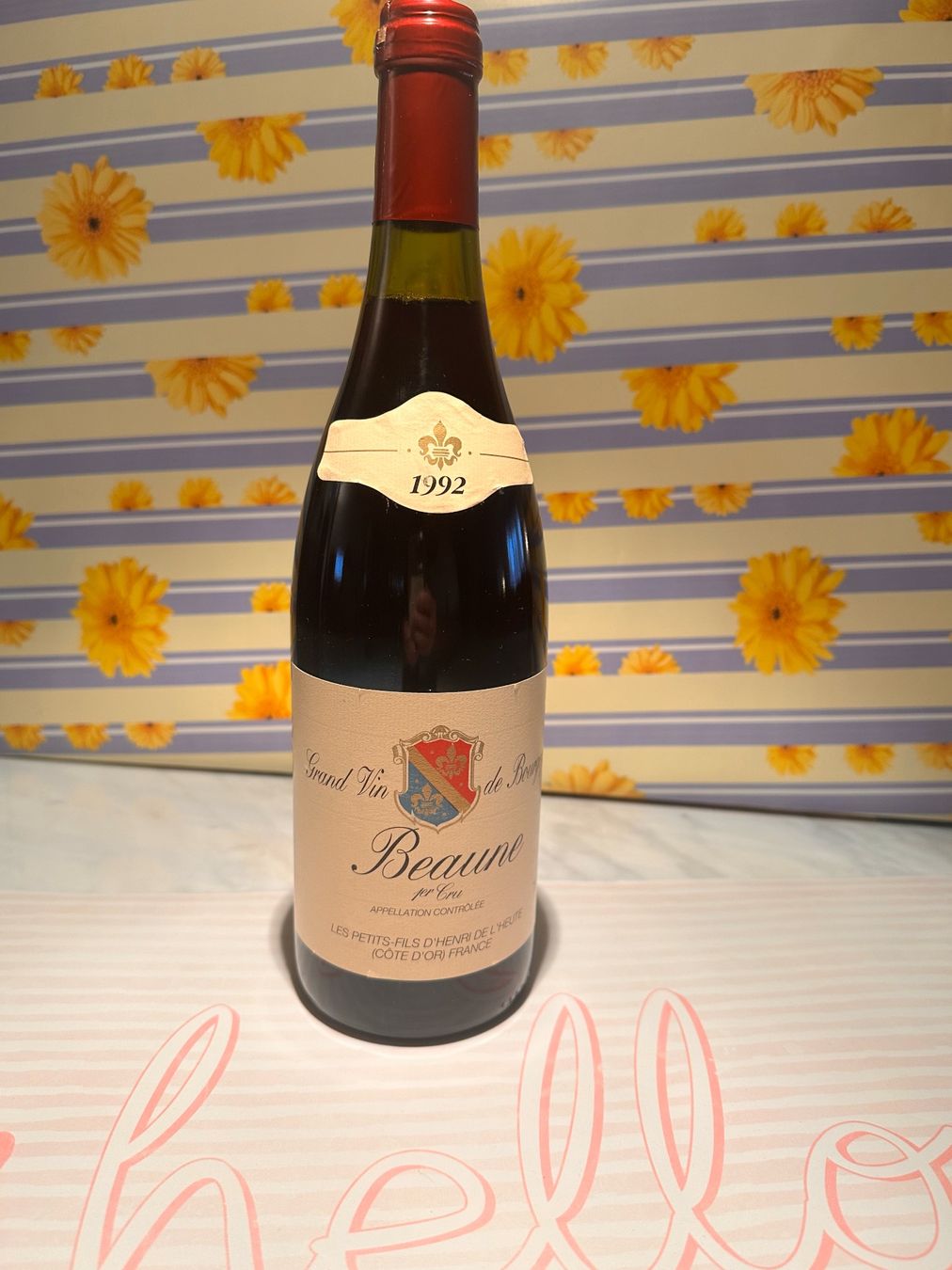 Vino: Grand Vin de Bourgogne Beaune 1992 – Nuovo (secondo la descrizione) da Regensdorf venduto da KalleButz