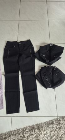Street One Hosen 3 Stück Neu , Schwarz, Gr. 32/30,