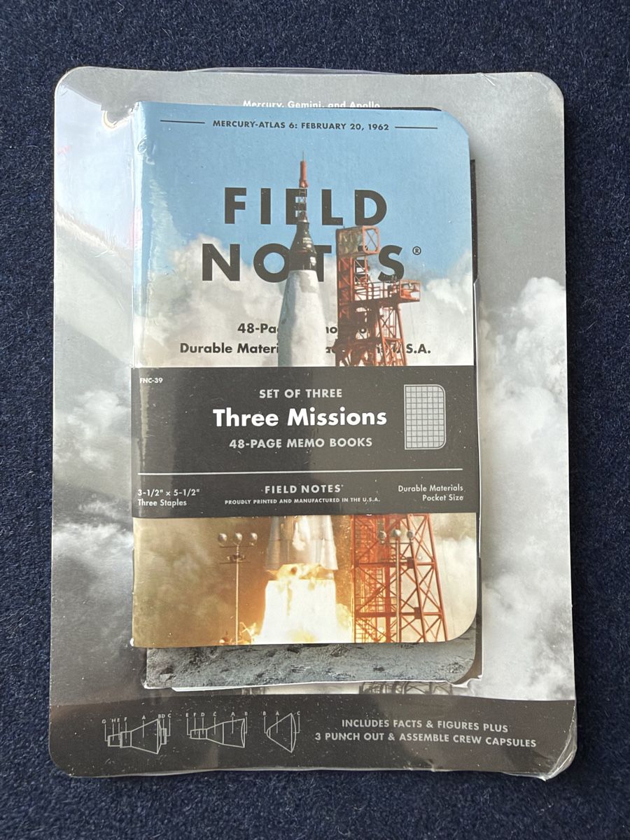 Blocchi: Field Notes - Limited Edition - Three Missions - 3-pack – Nuovo e nell'imballaggio originale da Zürich venduto da jankais3r