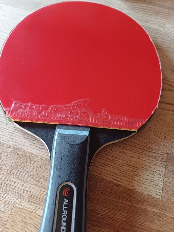 PATIKIL Tischtennis Schläger Reiniger - Rot/Schwarzer Pflege-Schwamm