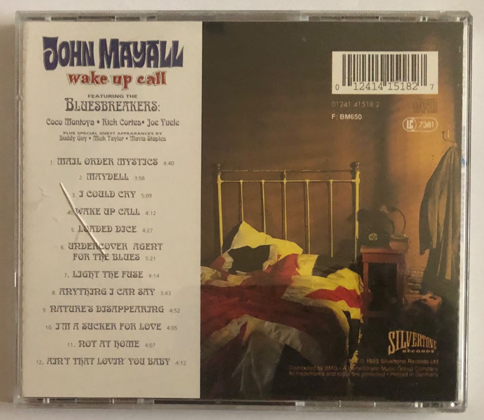 CD: JOHN MAYALL - WAKE UP CALL – Usato da Poliez-Pittet venduto da Newtown-Records 1