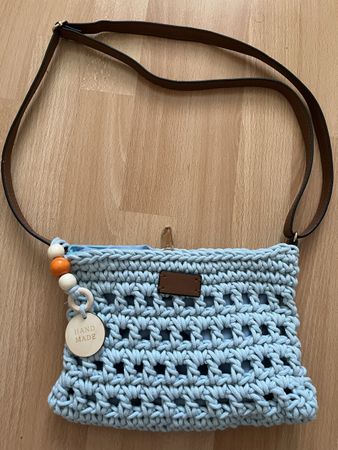 Handtasche hellblau