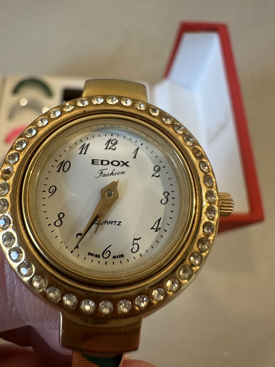 Edox Orologi: EDOX Damenuhr, mit 10 Wechselringen – Usato da Nebikon venduto da Bogdan_Antikes 8