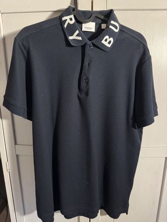 Burberry Poloshirt, neuwertig, Gr. M, Dunkelblau