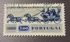 Portugal 1963 pferde briefmarke