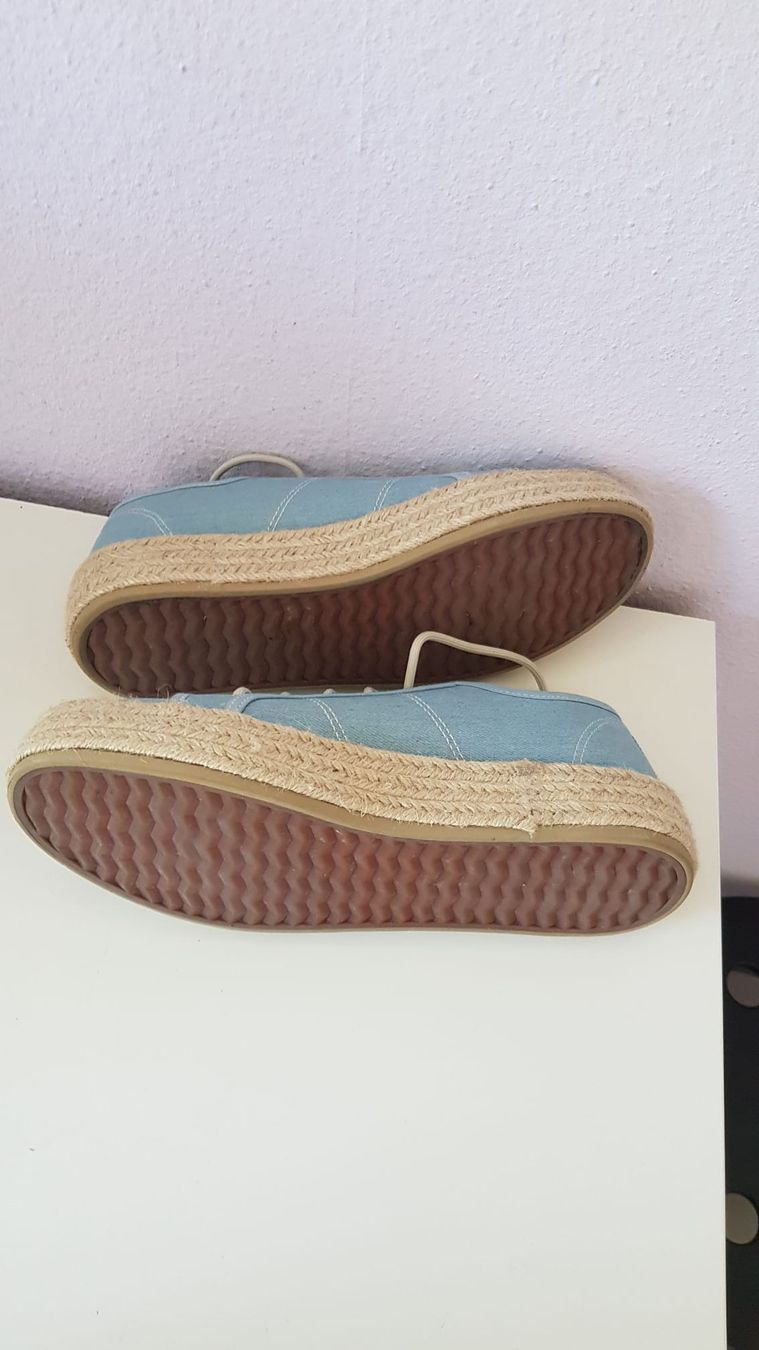 Damenschuhe: Baskets espadrilles bleu jeans pointure 40 – Neu und originalverpackt aus Versoix von aline_b 4