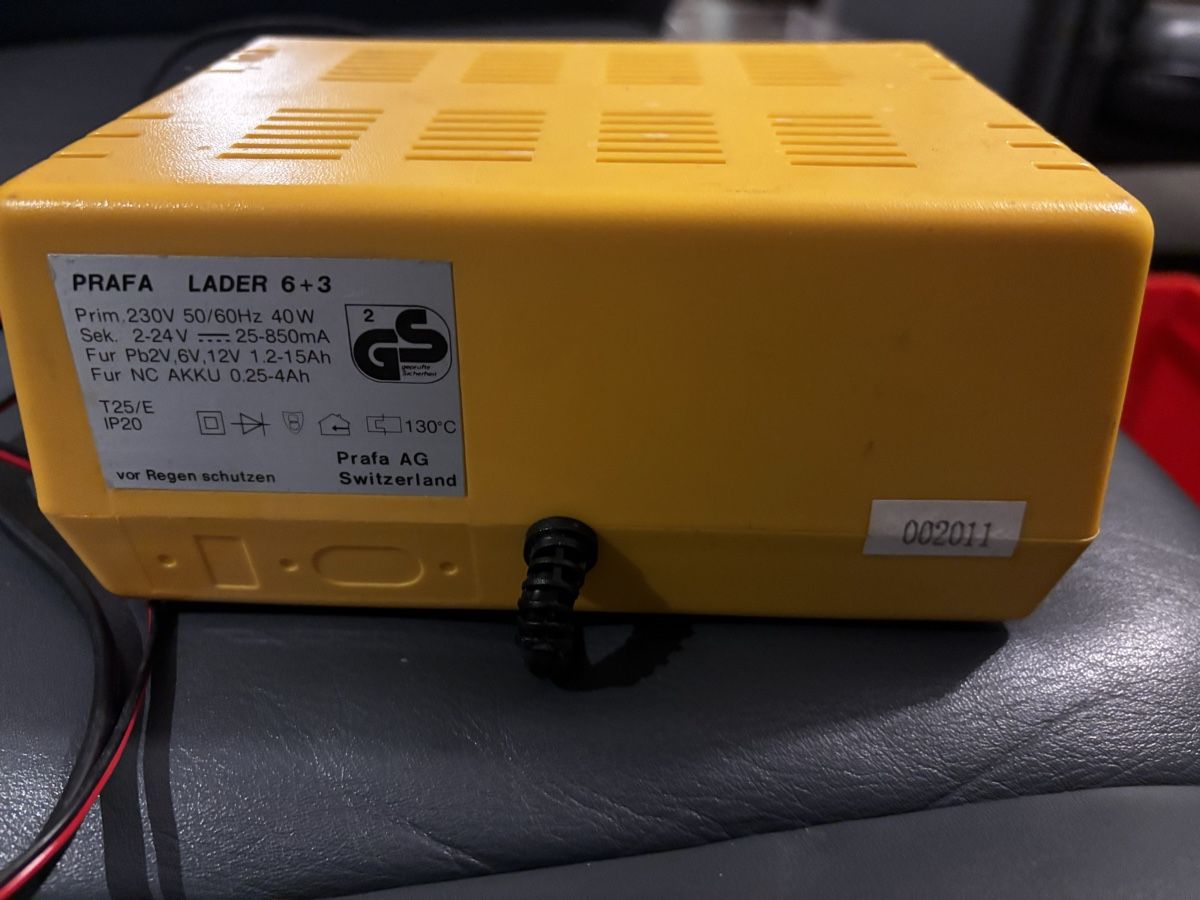 Caricabatterie: Prafa Modelsport Charger, Lader 6+3 – Usato da Biel-Benken BL venduto da ste_86wx 2