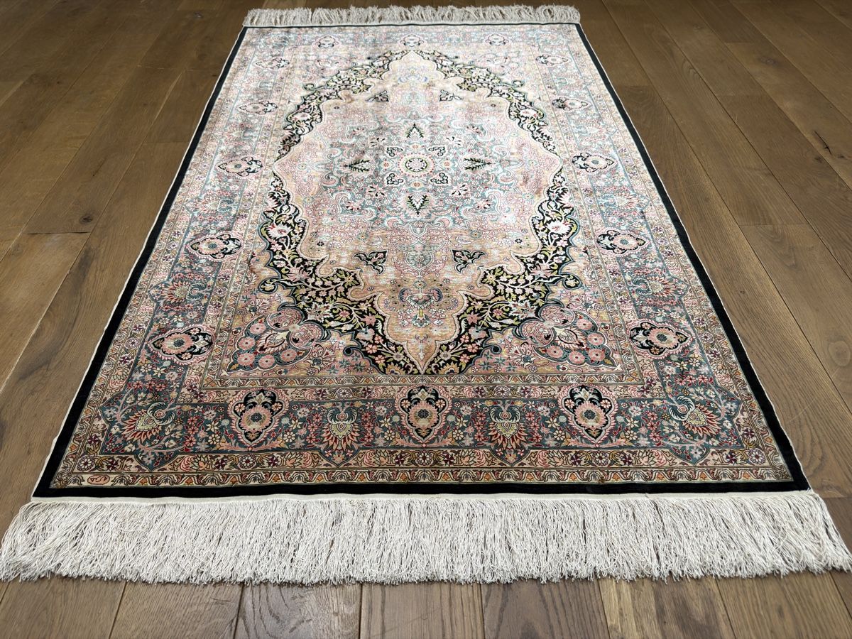 Tappeti: 14x14 Ultra Feiner Hereke - Seidenteppich – Usato da Bennau venduto da Mayer_Carpets 5