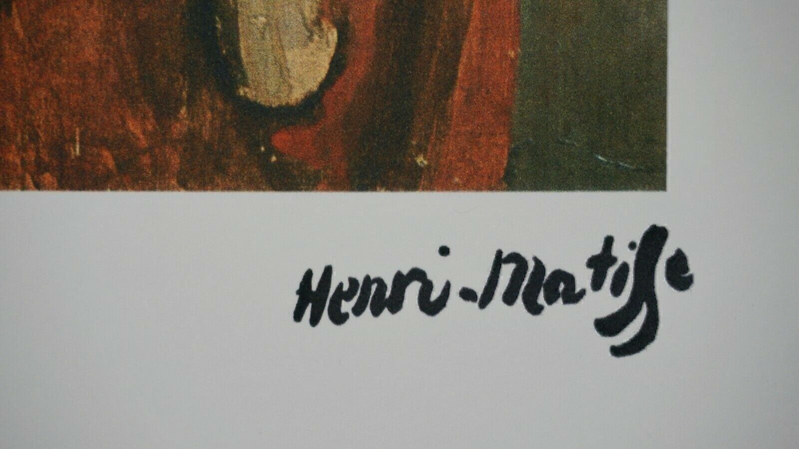Foto & Immagini: HENRI MATISSE HANDNUMMERIERT RUCKSIGNIERT – Usato da Gersau venduto da kunst-online 3