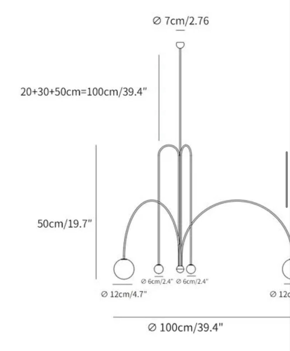 Lampade: Deckenlampe Suspension Gran Finale rot – Nuovo (secondo la descrizione) da Basel venduto da ponyrosa 1