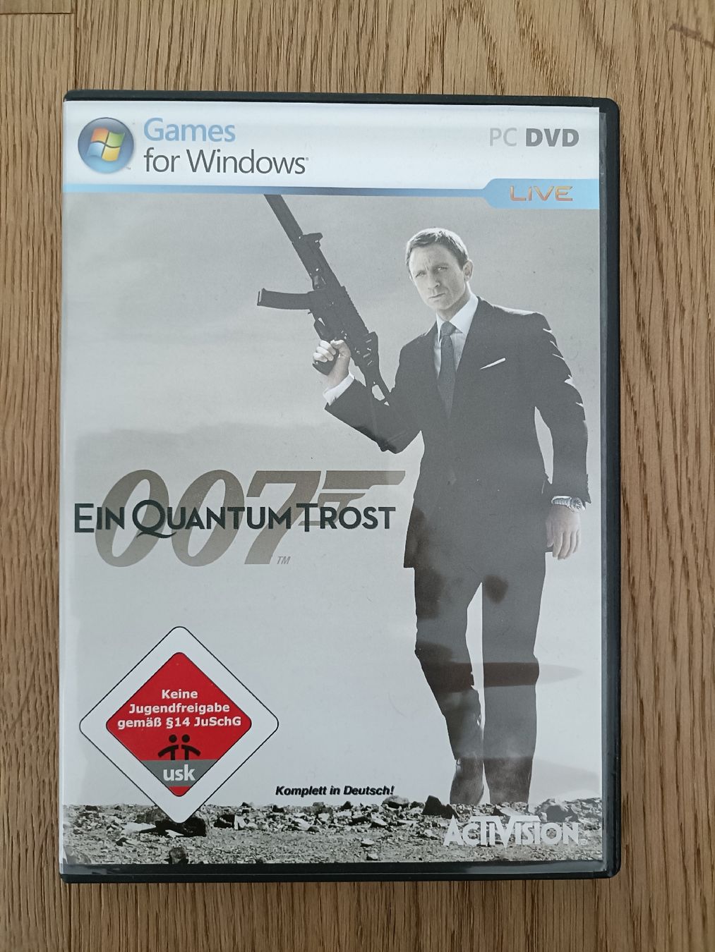 Spiele: 007: Ein Quantum Trost - PC DVD Spiel - Top Zustand! – Gebraucht aus Winterthur von meci02