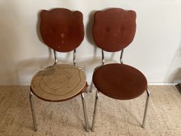 Teddybär Stühle für Kinder, RETRO, Handwerker