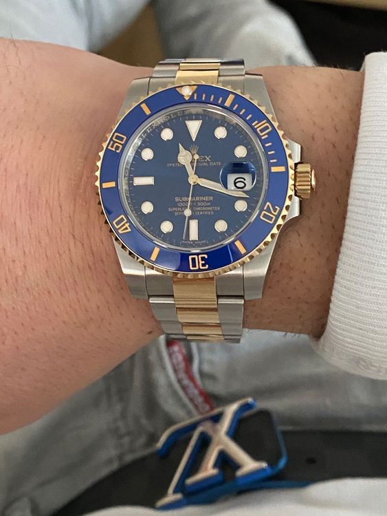 Rolex Submariner Bicolor Blue Acheter sur Ricardo