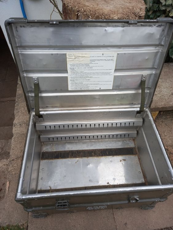 Edak Aluminium Kiste Schweizer Armee Militär (Gebraucht) in für CHF 26 ...