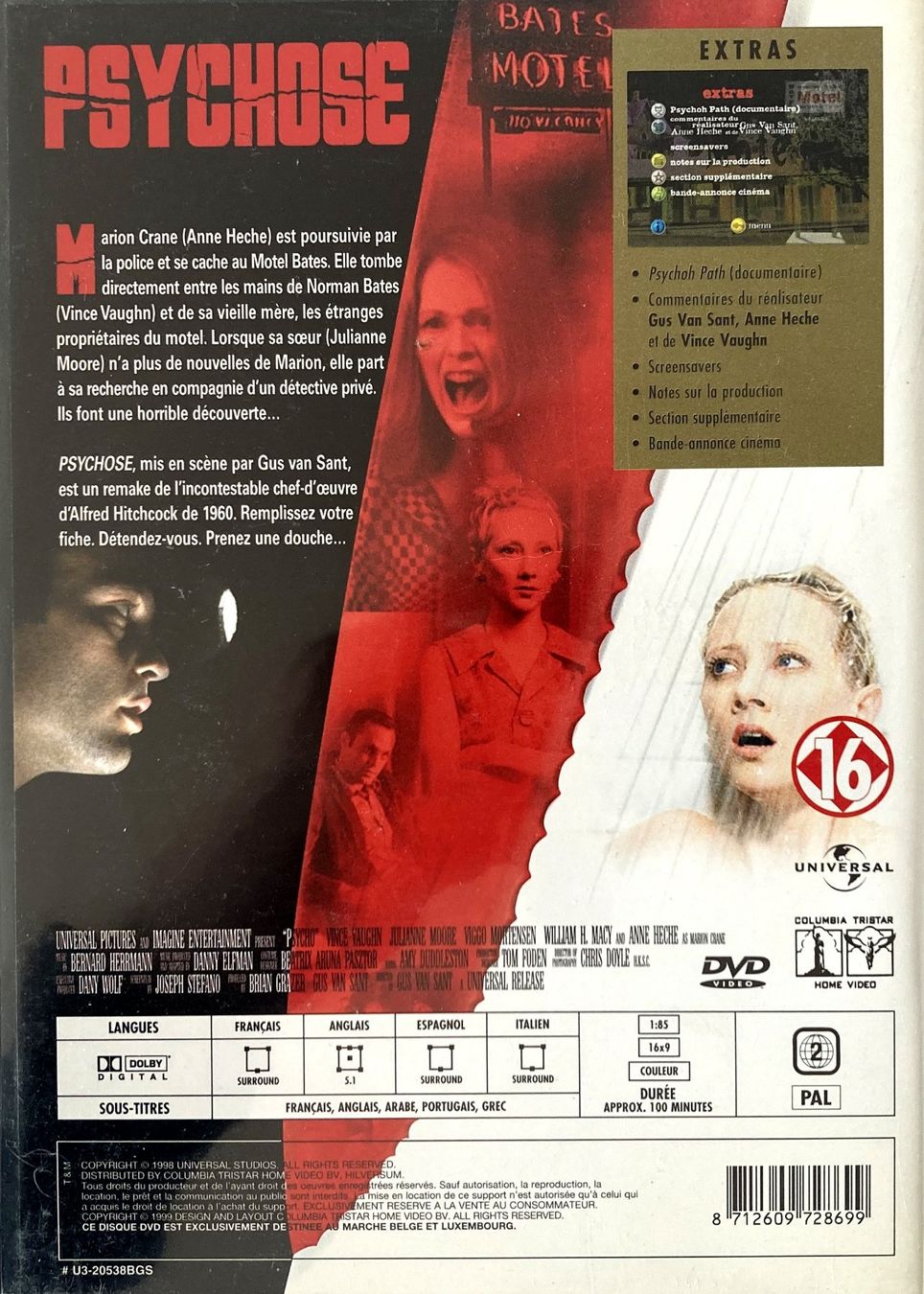 Alle DVDs: PSYCHOSE (1 DVD) – Gebraucht aus Bottens von hotter-than-hell 1