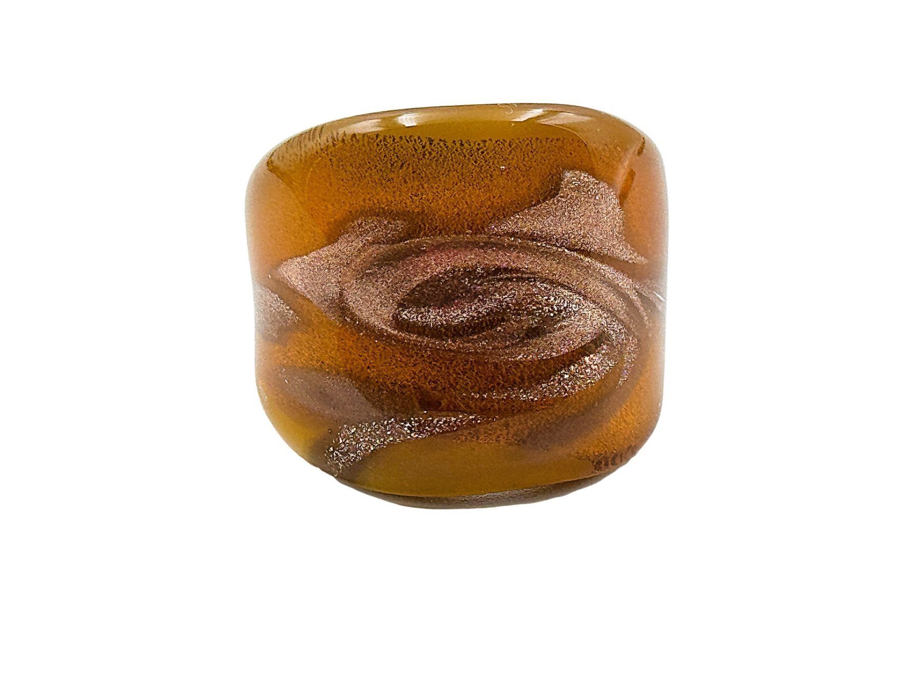 Murano Anelli: Ring Murano Glas G 54 Breite 22mm – Nuovo e nell'imballaggio originale da Oberkulm venduto da Murano-Schmuck 3