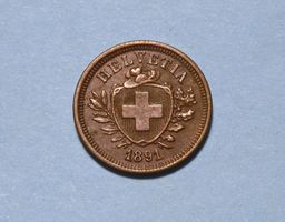 1 Rappen 1891