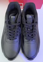 Nike Air Max 90 LTR, Triple Black  Komplett Schwarz Gr. 44 