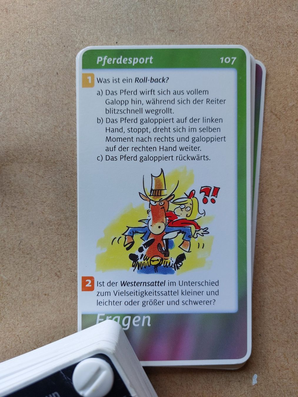 Giocattoli: Tolles Pferde- und Ponyquiz – Usato da Ruswil venduto da hubakuck 2