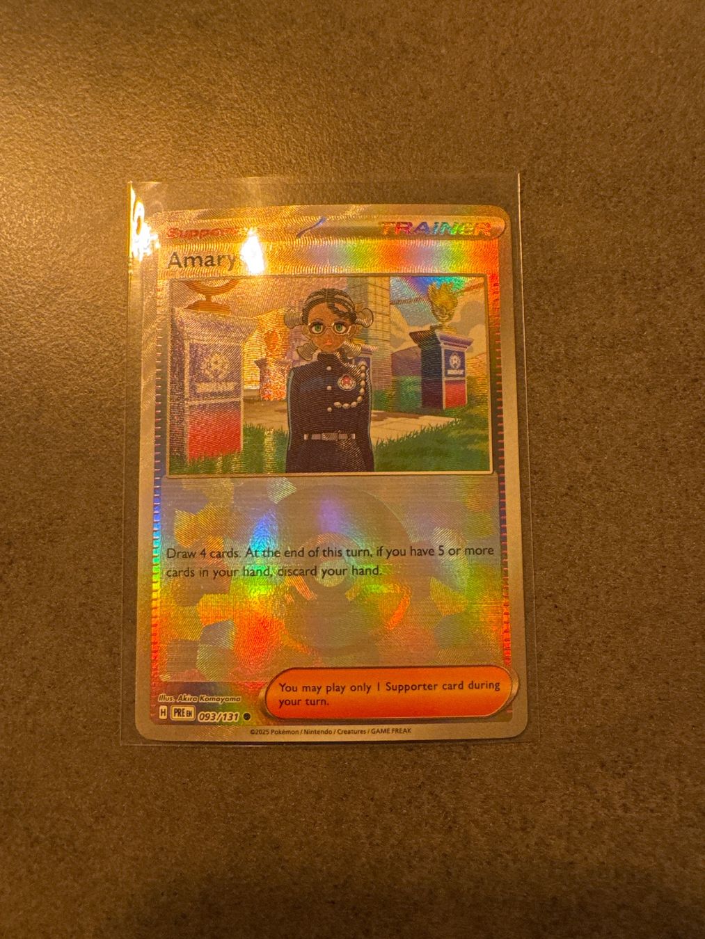 Pokémon Cartes à collectionner: Amarys Pokeball 093/131 Prismatic Evolutions – Neuf (Voir description) à Winterthur par Fischinho