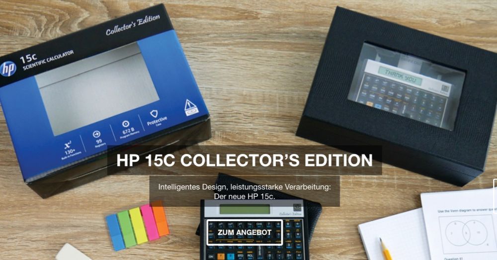 HP 15C Collectors Edition