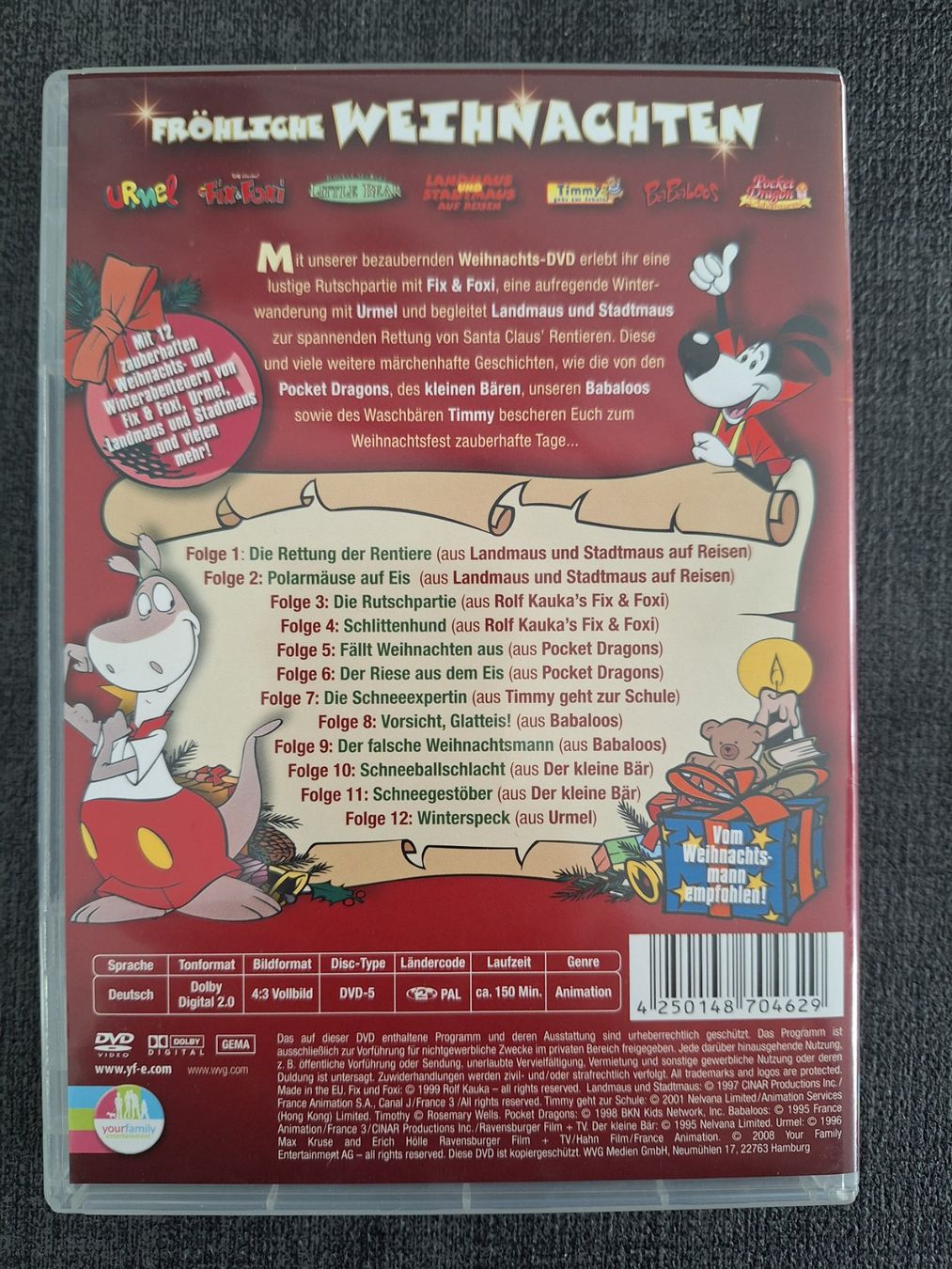 Tutti i DVDs: DVD Fröhliche Weihnachten – Usato da Dietlikon venduto da Pgm16 1
