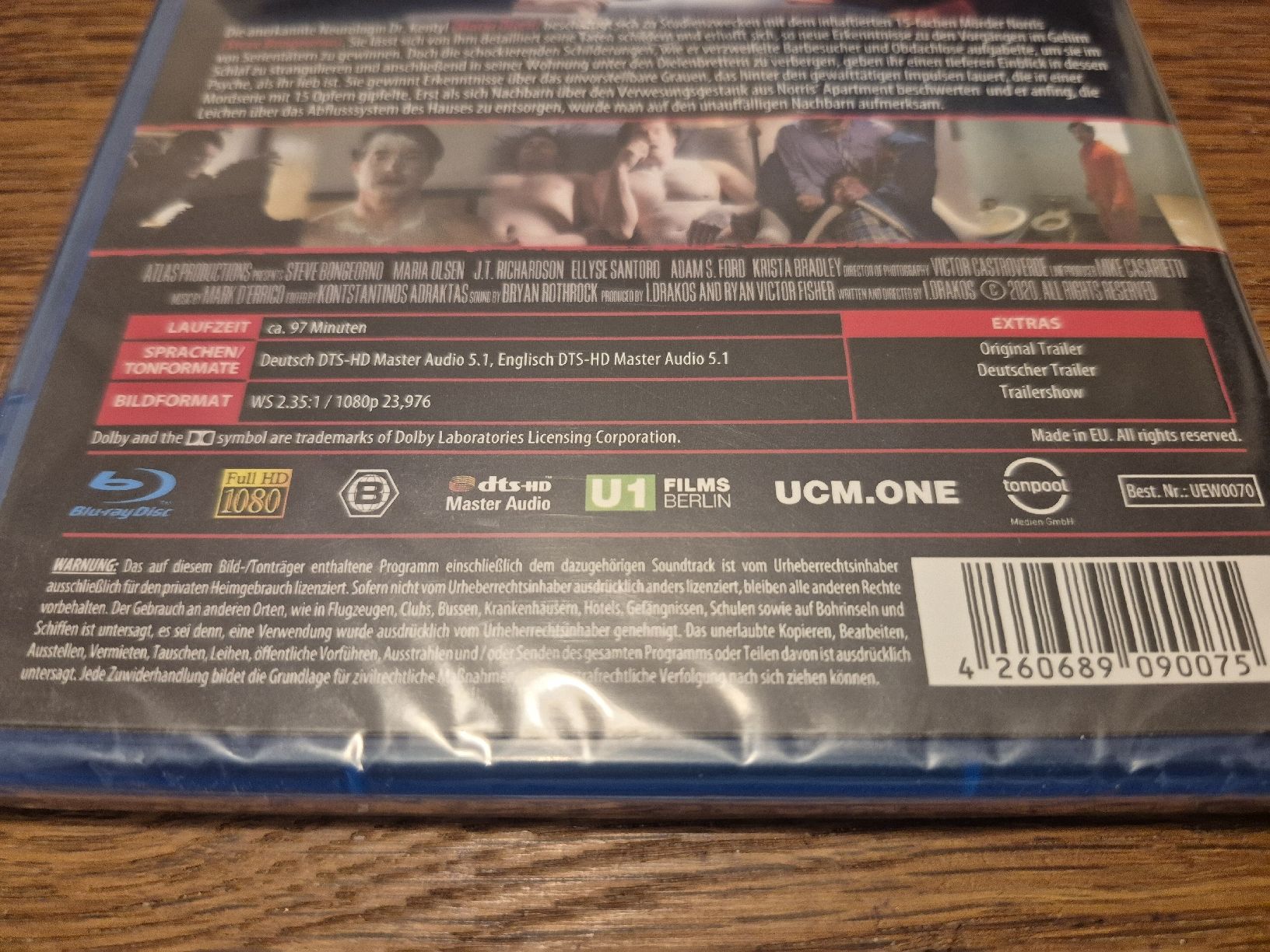 Tutti i DVDs: 15 Killings - Interview mit einem Serienkiller (Bluray) NEU – Nuovo e nell'imballaggio originale da Oberembrach venduto da giu_7ksd 2