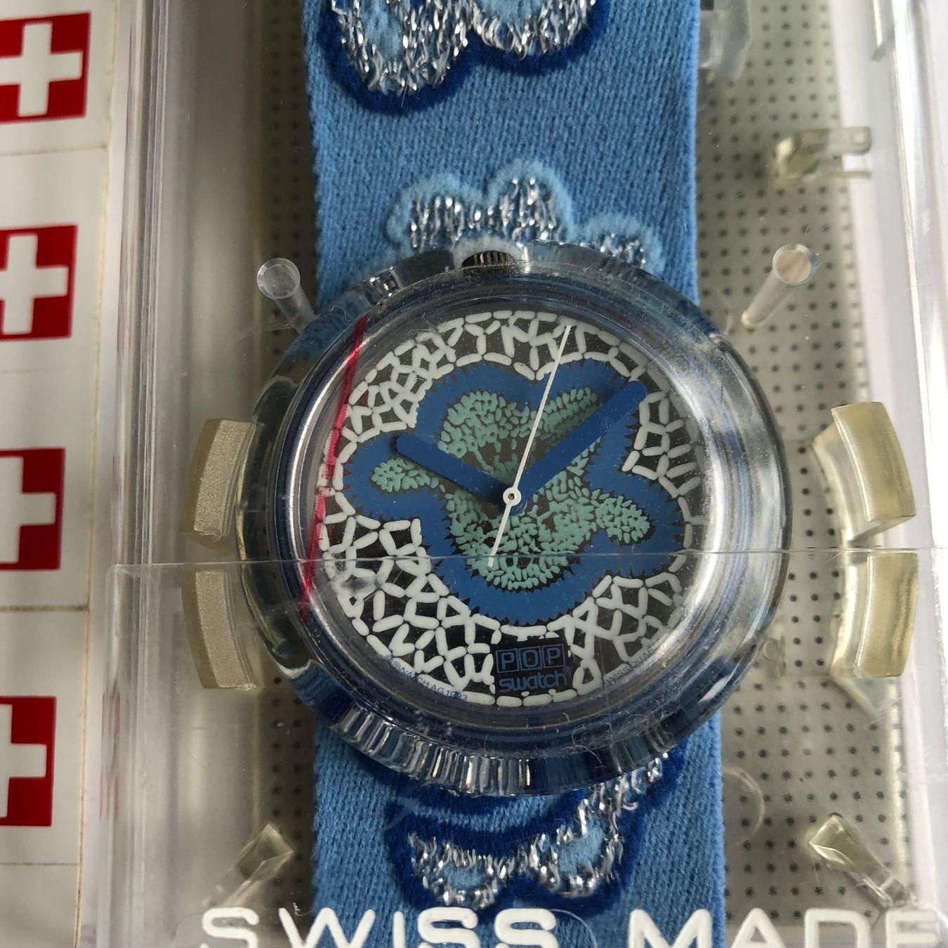 Swatch Orologi: POP SWATCH MIDI PATCHING von 1994 – Nuovo e nell'imballaggio originale da Biel/Bienne venduto da winnertaco 1