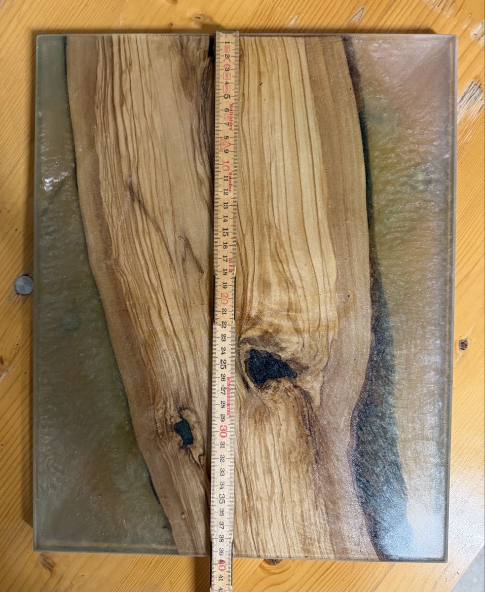 Holzartikel: Olivenholz Epoxid Harz Brett – Neu (gemäss Beschreibung) aus Ellikon a d Thur von hoc_mds8 1