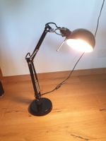 Ikea Forsa Tischlampe schwarz