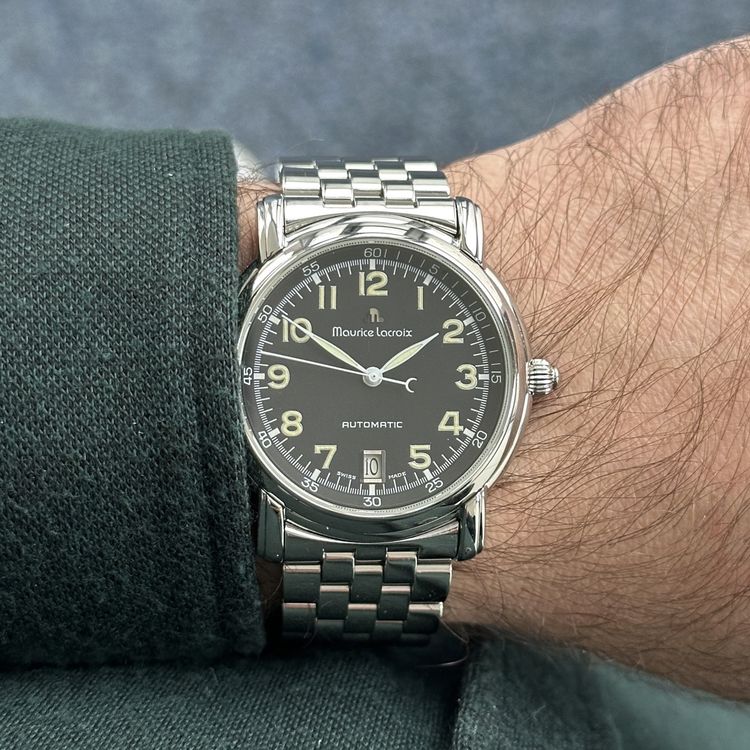 Maurice Lacroix Orologi: Maurice Lacroix Pontos Pilot Automatik – Full Set (2004) – Usato da Schaanwald venduto da travelintime01 9