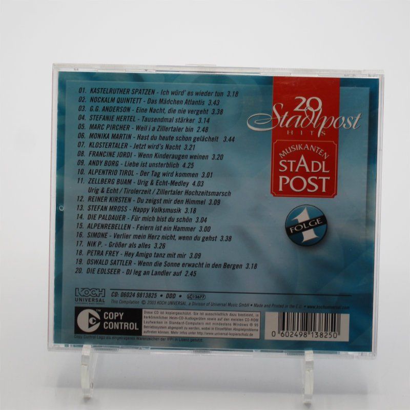 CDs: CD 20 Stadelpost HITS - MusikantenStadel Post – Gebraucht aus Weggis von daisyflower 1