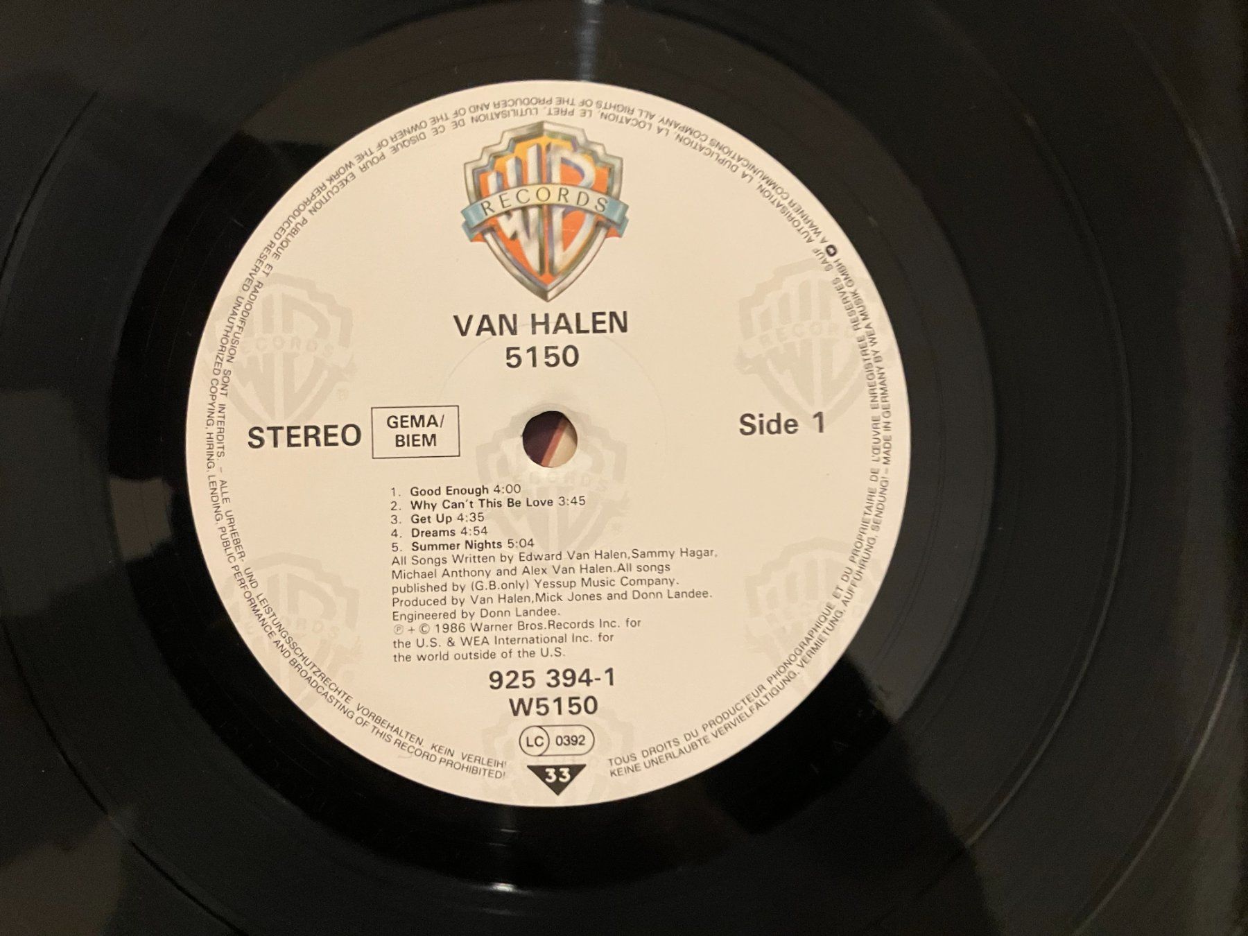 Schallplatten: Van Halen – Gebraucht aus Aarwangen von Jukebox3 7