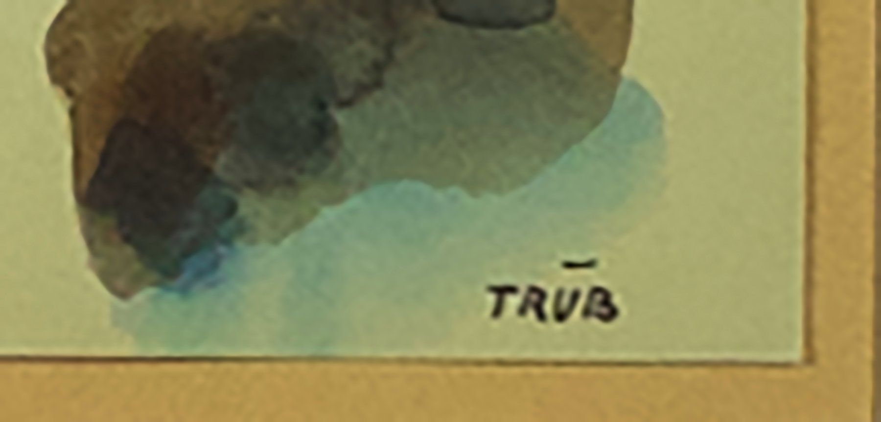 Gemälde: Charles Trüb, Aquarell – Gebraucht aus Masein von pratus 2